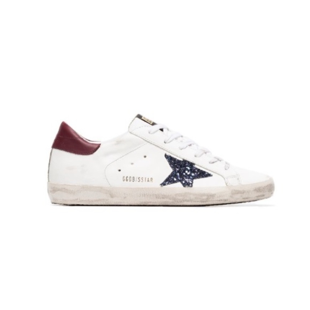 Golden Goose glitter star superstar sneakers